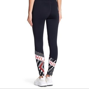 tommy hilfiger front logo print leggings